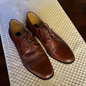 Floresheim men’s dress shoes 12 cognac